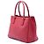 Borsa Tote Prada Galleria Medium in pelle Saffiano rossa Rosso - vista 2