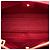 Borsa Tote Prada Galleria Medium in pelle Saffiano rossa Rosso - vista 4