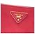 Borsa Tote Prada Galleria Medium in pelle Saffiano rossa Rosso - vista 5