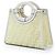 Borsa Shopper Fendi White Zucca PVC Runaway Bianco - vista 2