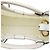 Borsa Shopper Fendi White Zucca PVC Runaway Bianco - vista 4