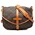 Louis Vuitton Brown Monogram Saumur 30 Marrone