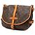 Louis Vuitton Brown Monogram Saumur 30 Marrone - vista 2