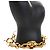 Bracciale Louis Vuitton Gold Gold Plated Monogram Crazy In Lock D'oro - vista 3