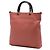 Borsa Tote Gucci Bamboo Shopper in pelle di vitello rosa tall - vista 2