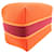 Hermès Orange Small Toile Bride A Brac Case Arancione - vista 13
