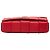 Bottega Veneta Borsa a tracolla Cassette in nappa intrecciato rossa - vista 3