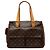 Louis Vuitton Brown Monogram Multipli Cite Marrone