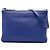 Céline Celine Trio Crossbody Large aus blauem Lammleder