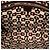 Borsa a tracolla Gucci Brown Guccissima Punch Marrone Marrone scuro - vista 4