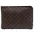 Louis Vuitton Brown Monogram Etui Voyage MM Marrone