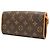 Louis Vuitton Brown Monogram Pochette Twin PM Marrone - vista 2