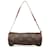 Louis Vuitton Brown Monogram Papillon Pochette Marrone