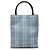 Borsa Burberry Blue House Check Canvas Blu chiaro