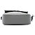 Burberry Gray Small Grained Calfskin Shaldon Crossbody Marrone - vista 3