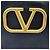 Necessaire VLogo in pelle di vitello nera Valentino Nero - vista 6