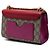 Gucci Beige Small GG Supreme Padlock Crossbody - vista 2