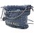 Borsa Chanel Blue Mini Denim Studded 22 - vista 8