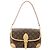 Louis Vuitton Brown Monogram Diane Marron