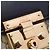 Gucci Beige Small GG Supreme Padlock Crossbody - vista 5