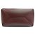 LOEWE Mini Tote Puzzle Fold in vitello lucido rosso Bordò - vista 3