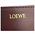LOEWE Mini Tote Puzzle Fold in vitello lucido rosso Bordò - vista 5