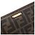 Pochette Fendi Brown Zucca Spalmati con catena Marrone - vista 6