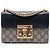 Gucci Beige Small GG Supreme Padlock Crossbody