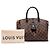 Louis Vuitton Brown Damier Ebene Odeon Tote PM Marrone - vista 7