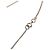 Chanel Silver CC Brass Heart Pendant Necklace Silvery - view 4