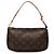 Louis Vuitton Brown Monogram Pochette Accessoires Marrone