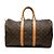 Louis Vuitton Brown Monogram Keepall 45 Marrone