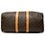 Louis Vuitton Brown Monogram Keepall 45 Marrone - vista 3