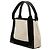 Balenciaga Borsa Cabas Satchel XS in tela marrone e blu navy Beige - vista 2