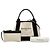 Balenciaga Borsa Cabas Satchel XS in tela marrone e blu navy Beige - vista 7