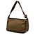 Borsa a mano Gucci in tela GG marrone - vista 2