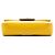 Borsa a spalla Fendi Yellow Mini Bicolor Nappa Apolo Chain Baguette Giallo - vista 3