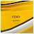Borsa a spalla Fendi Yellow Mini Bicolor Nappa Apolo Chain Baguette Giallo - vista 5