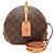 Louis Vuitton Brown Monogram Boite Chapeaux Souple MM Marrone