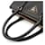 Borsa a mano Prada Triangle Galleria Medium Nero - vista 5