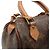 Borsa a mano Louis Vuitton Monogram Mini Speedy Marrone - vista 7