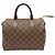 Borsa Louis Vuitton Damier Speedy 25 Marrone Damier ebene - vista 2