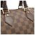 Borsa Louis Vuitton Damier Speedy 25 Marrone Damier ebene - vista 9
