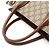 Borsa Tote Gucci GG Small Marrone Crudo - vista 5