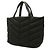 Saco Tote acolchoado Yves Saint Laurent Preto - vista 3