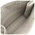 Christian Dior Book Tote aus grauem Canvas Braun - Ansicht 9