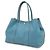 Hermès Borsa Tote HERMES Garden PM Blu chiaro - vista 3