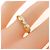 Tiffany & Co Anello Tiffany Double Teardrop in oro giallo 18K - vista 5