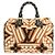 Louis Vuitton LV Crafty Speedy Bandoulière 25cm Boston Bag Crudo Caramello - vista 2
