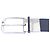 Louis Vuitton Ceinture Slender Reversible Belt Marrone Nero - vista 2